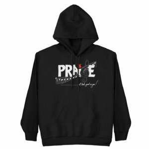 Praise looks good Hoodie - black