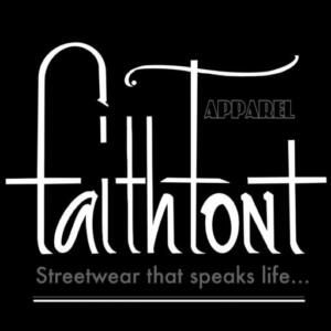 faithfont apparel grey logo