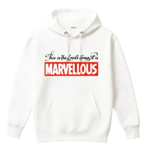 Marvellous white Christian hoodie