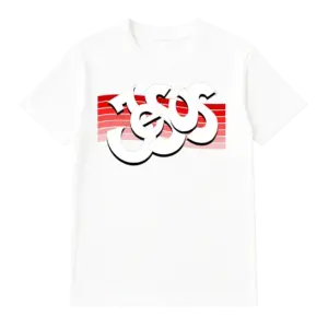Christian T-Shirt Jesus Red on white