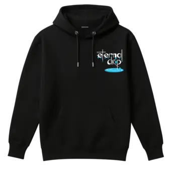 Eternal Drip black Christian Hoodie front