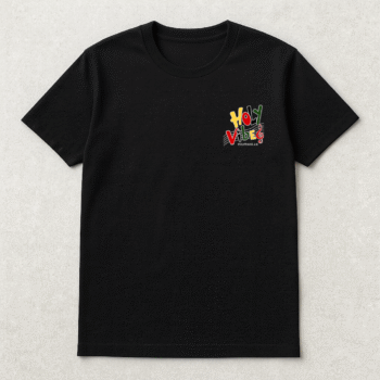Holy Vibes t-shirt black front