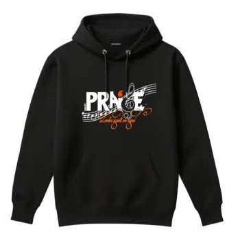 Praise looks good on you Black Christian Hoodie1