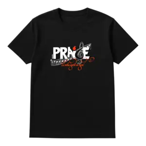 Praise looks good on you Black T-shirt